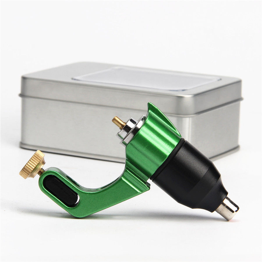 Professional Alloy Rotary Tattoo Machine Tattoo Machine  Shader Liner Green