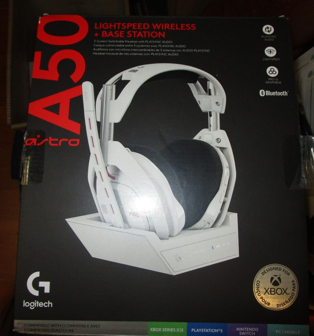 Logitech G Astro A50 LIGHTSPEED Wireless Gaming Headset