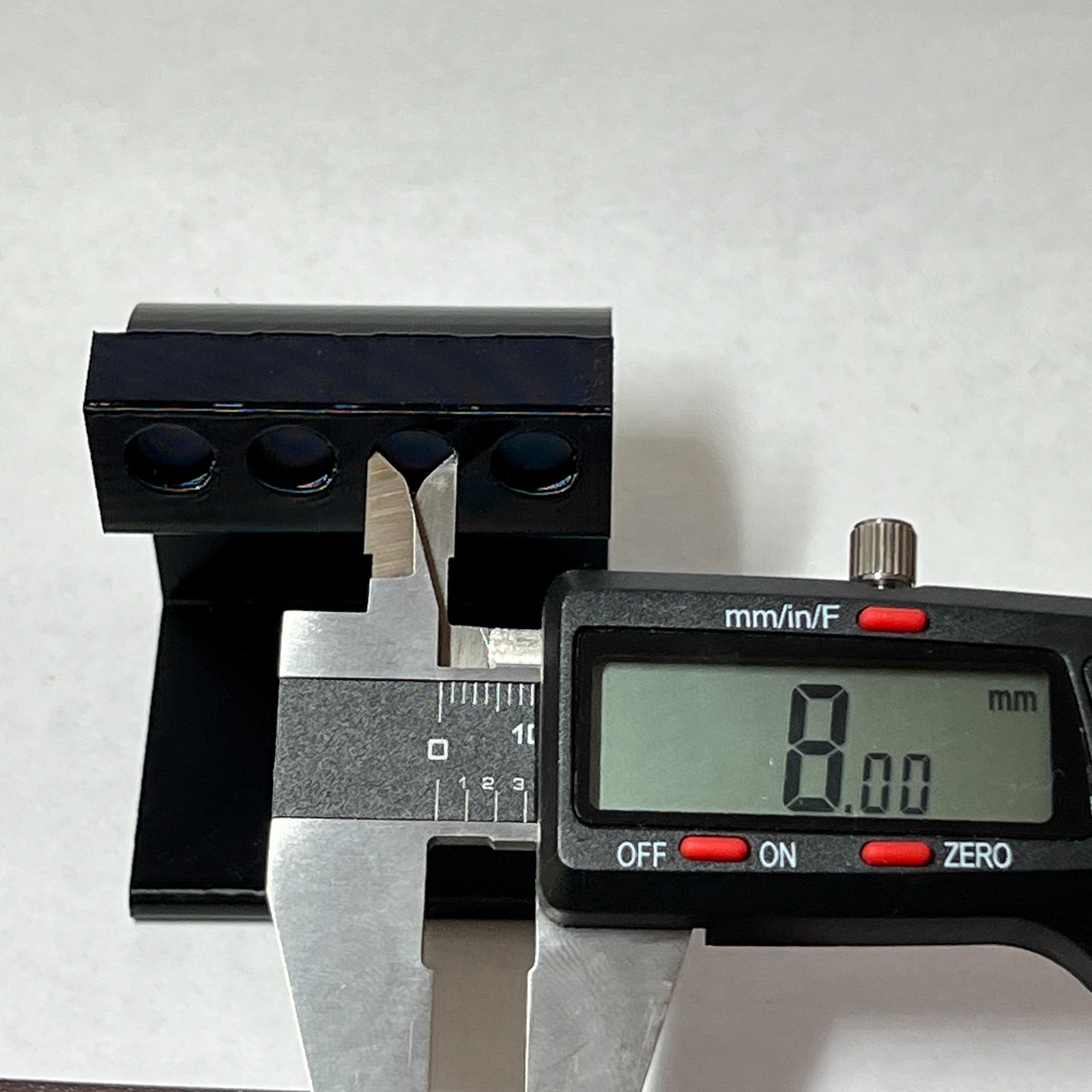 4 Hole Air Dosing Pump Tubing Holder for Aqueon 90G Rimmed Tank - 3D Printed