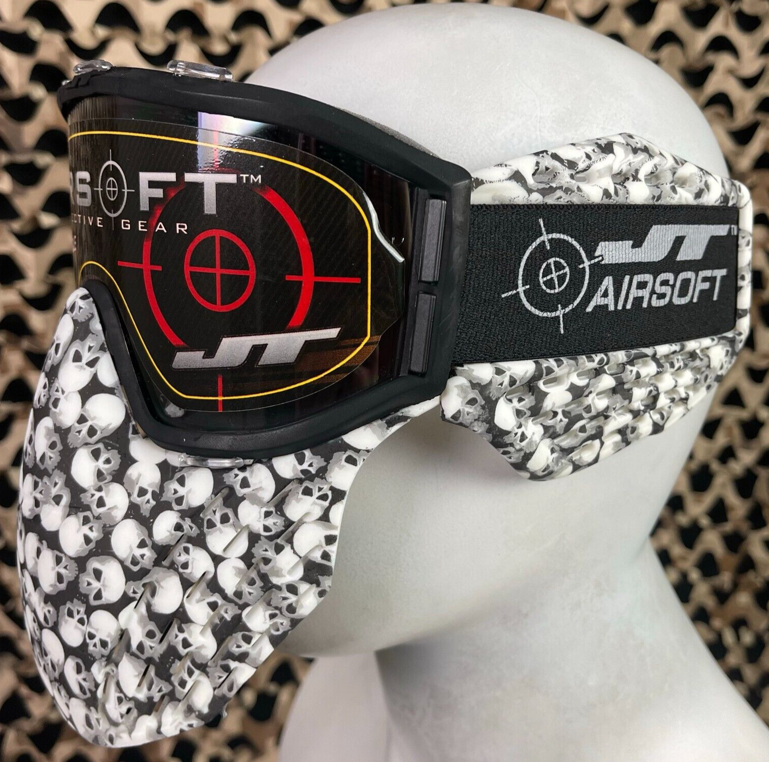 NEW JT Delta 2 Airsoft Goggle - Skulls