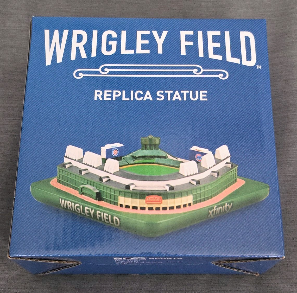 New Chicago Cubs - Wrigley Field Replica Statue - SGA Model - Stadium Give Away