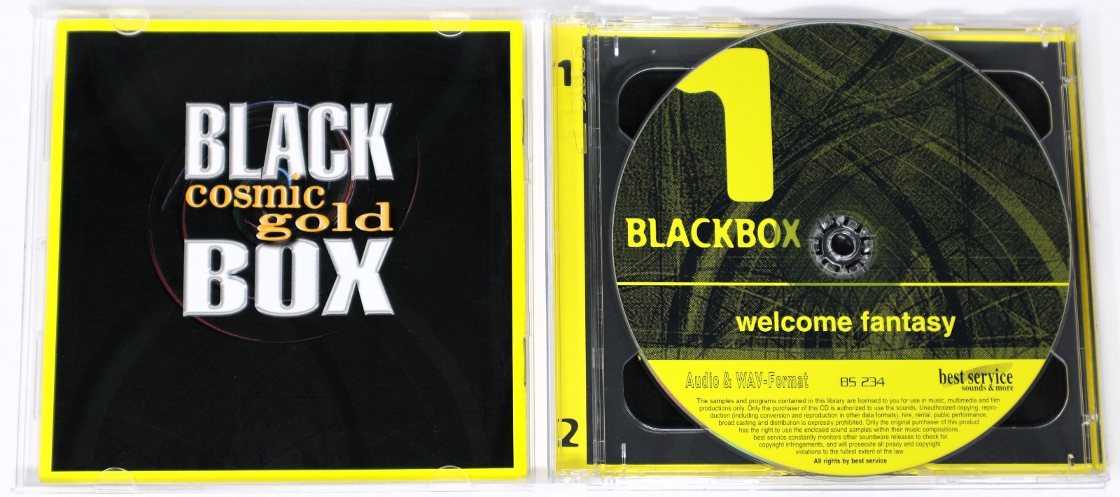Best Service Black Box Cosmic Gold Sample/Sound Library/Sampling 9 CD Box Set