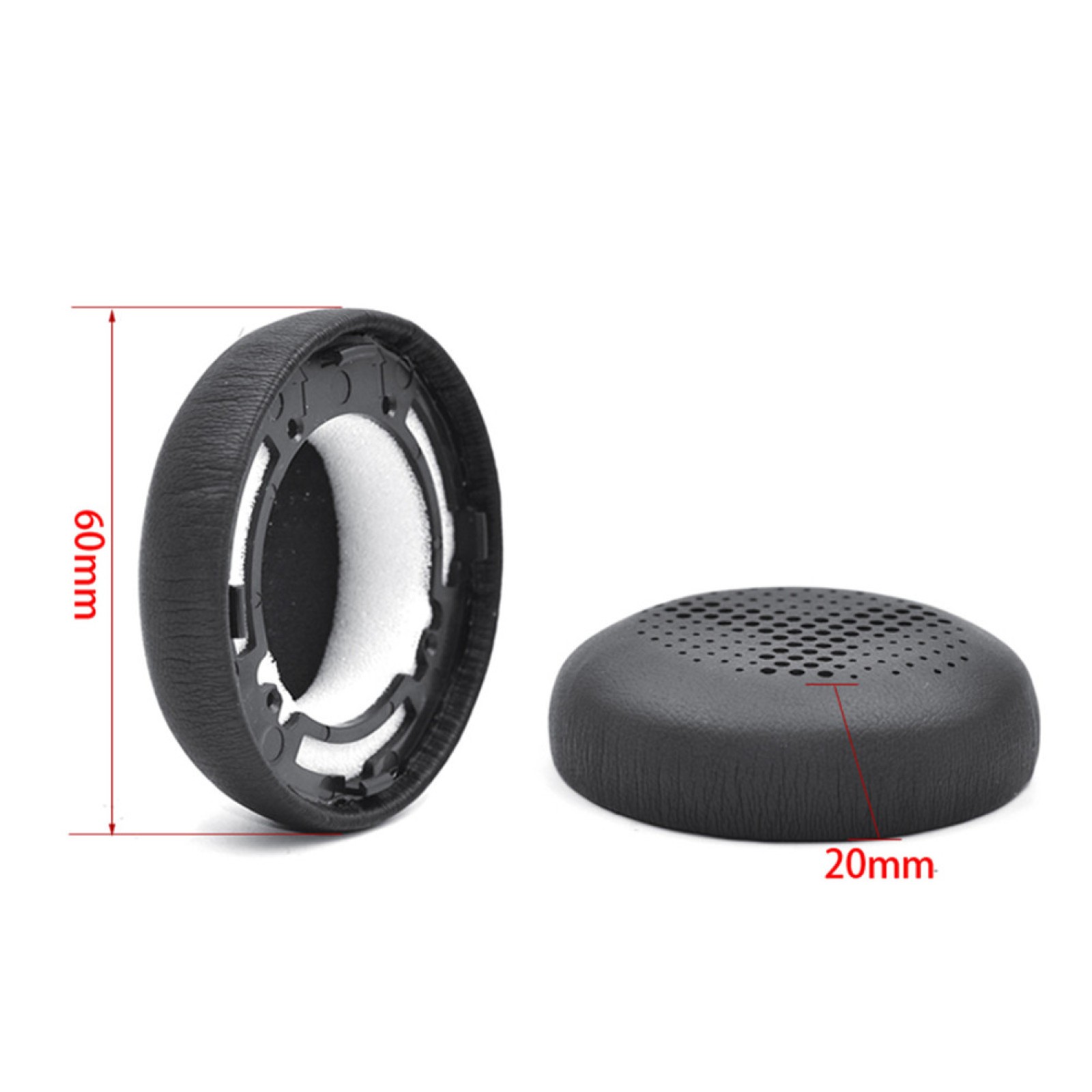 1 Pair Ear Pads Cushion Replacement For AKG Y500 Wireless Bluetooth Headphone E