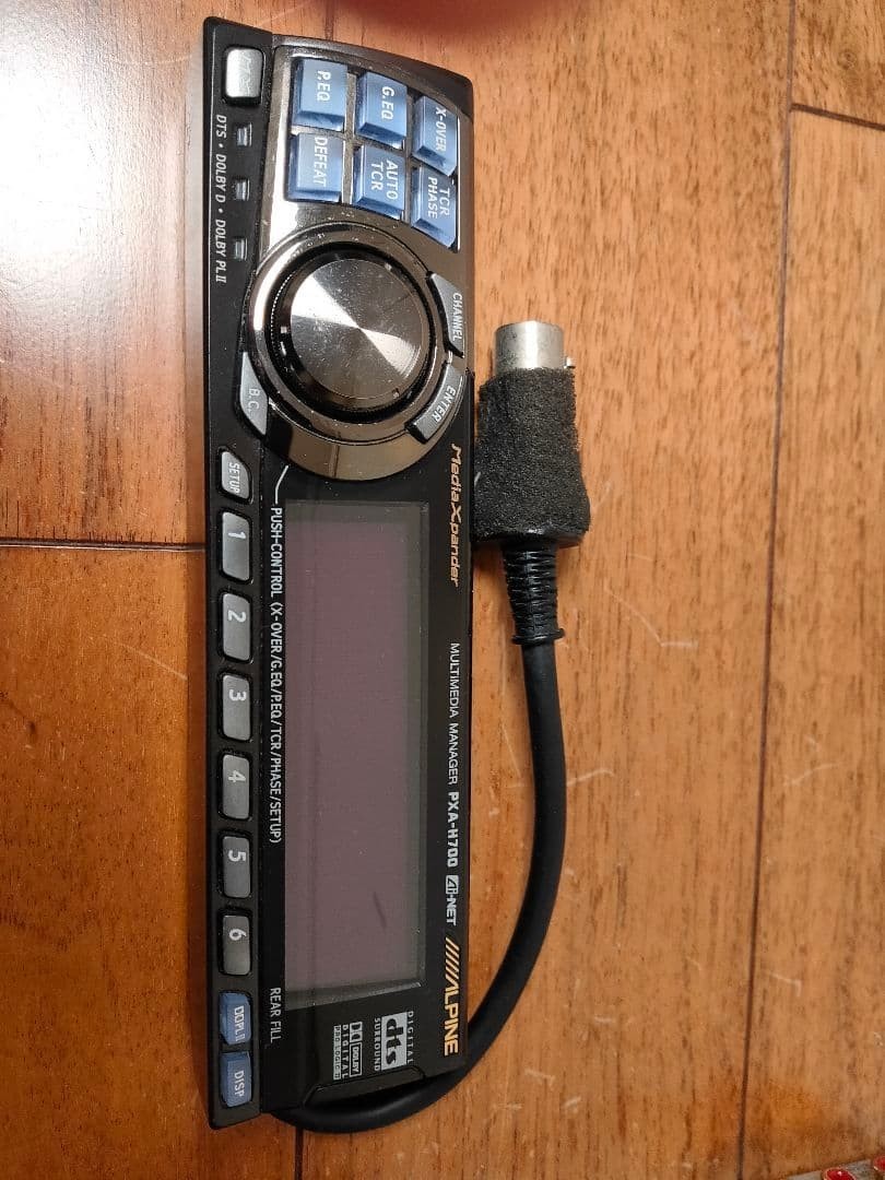 ALPINE PXA-H700 Digital Processor Car Audio Tested SET