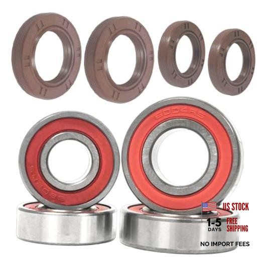 Front Wheel Bearings Seals Kit for Big Bear 250 Blaster 200 Raptor 125 250