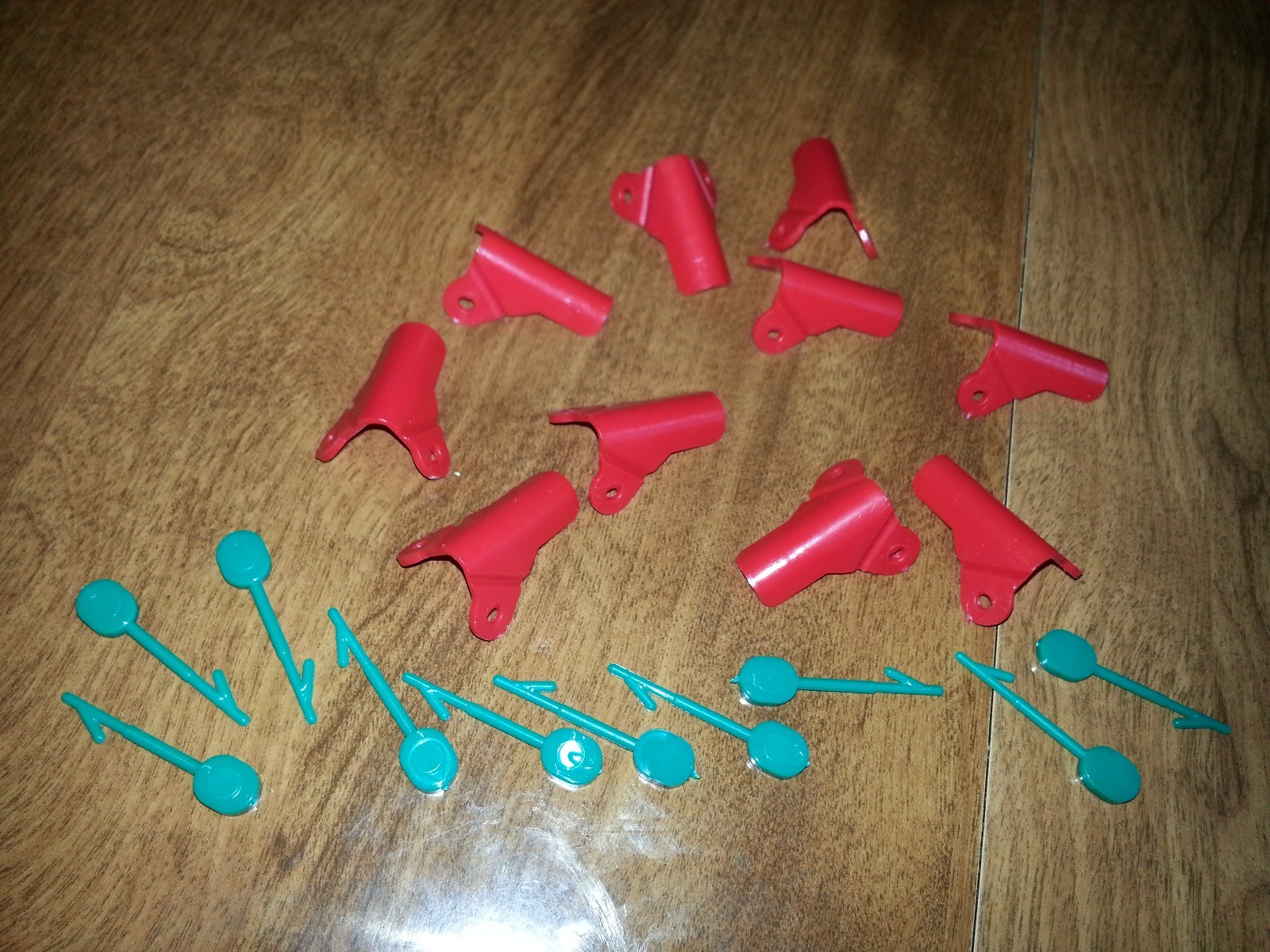 25 Chukar Partridge Flippers, Peepers, Blinders with Heavy Duty Nylon Pins