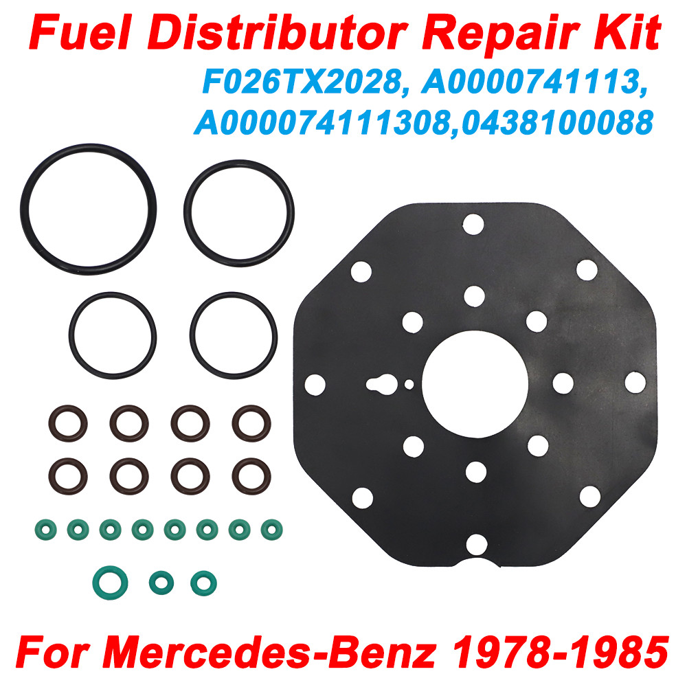 For Mercedes 380 SL/SLC 500SEC Roadster Fuel Distributor Repair Kit 0438100088