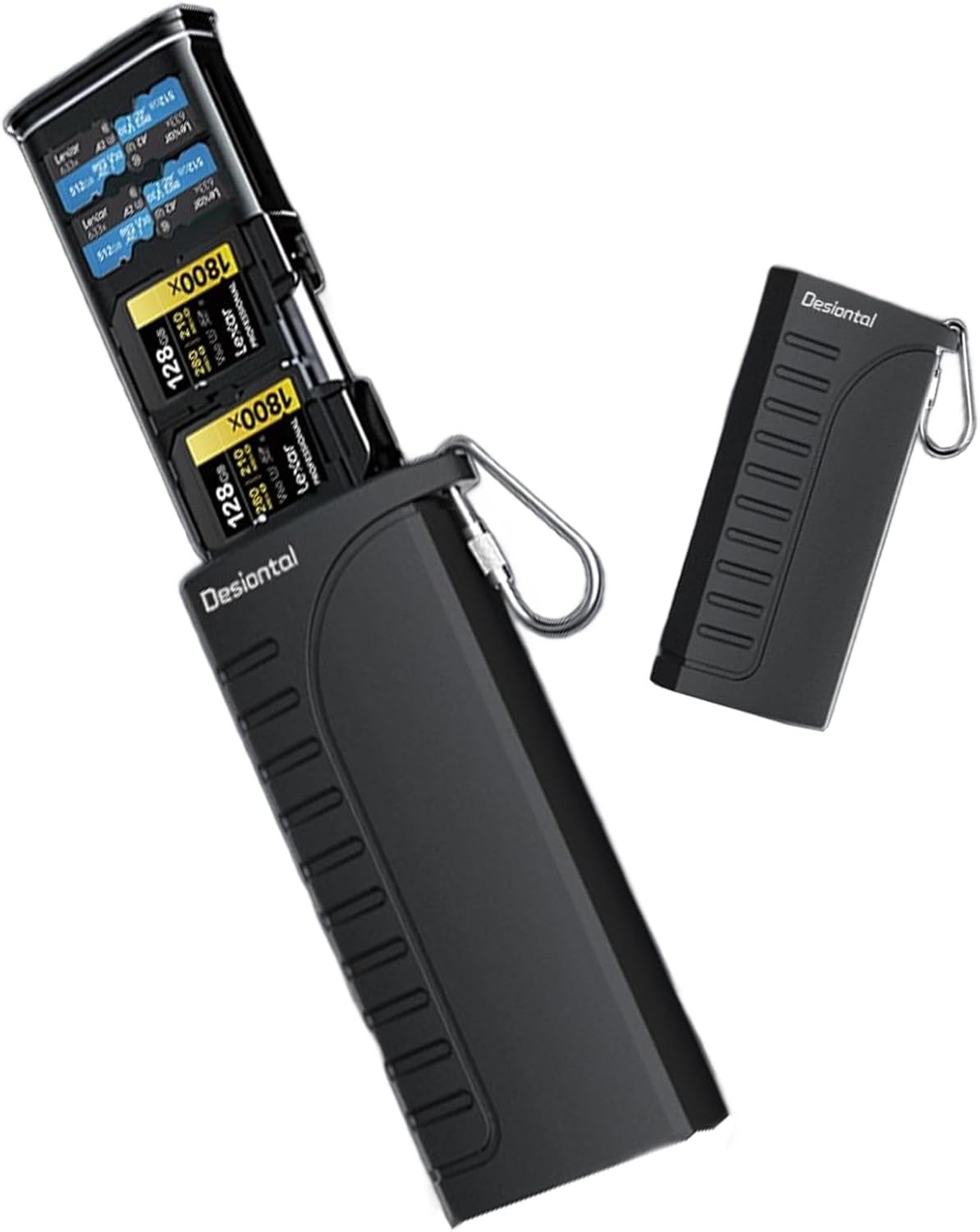 High-Speed SD Card Reader Type-C Interface SD/TF/SIM Card Carrying Case Holder