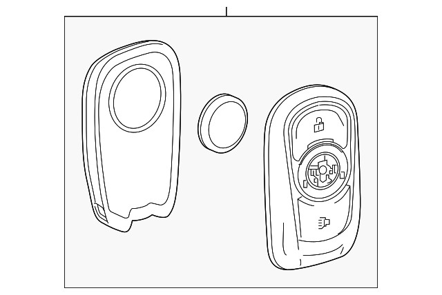 Genuine GM Transmitter 13547838