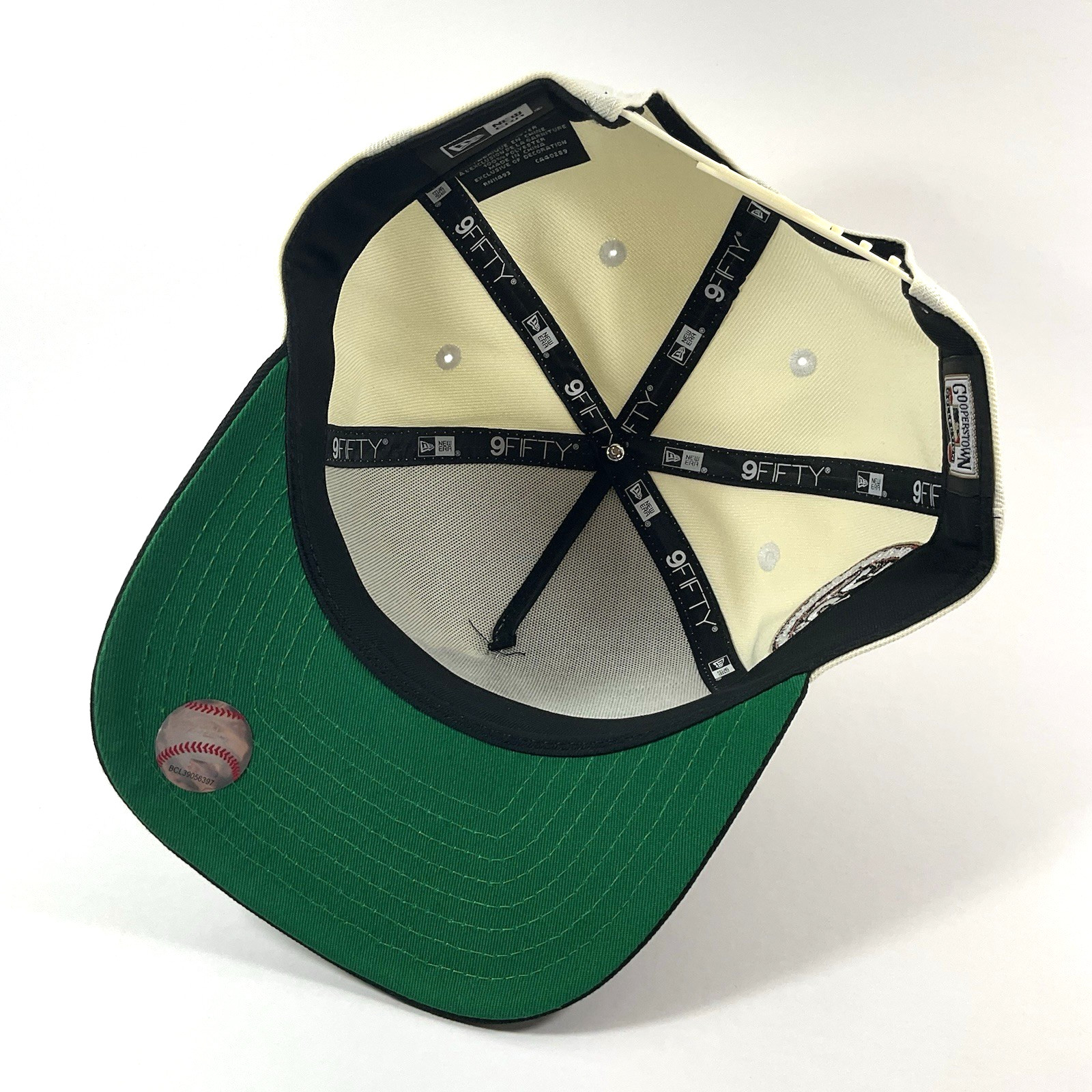 New Era Baltimore Orioles Exclusive Cream Blk 9FIFTY A-Frame Snapback Hat Cap