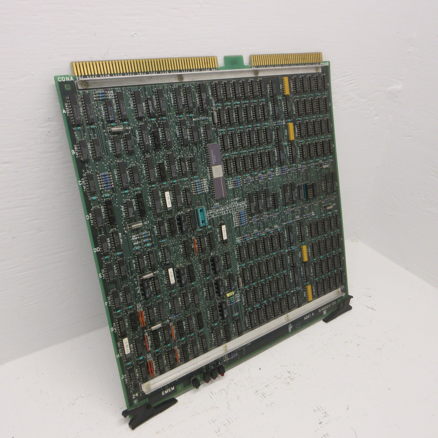 Honeywell 51400910-100 Rev E EMEM Momory Board PCB PC Board PLC 51400910100
