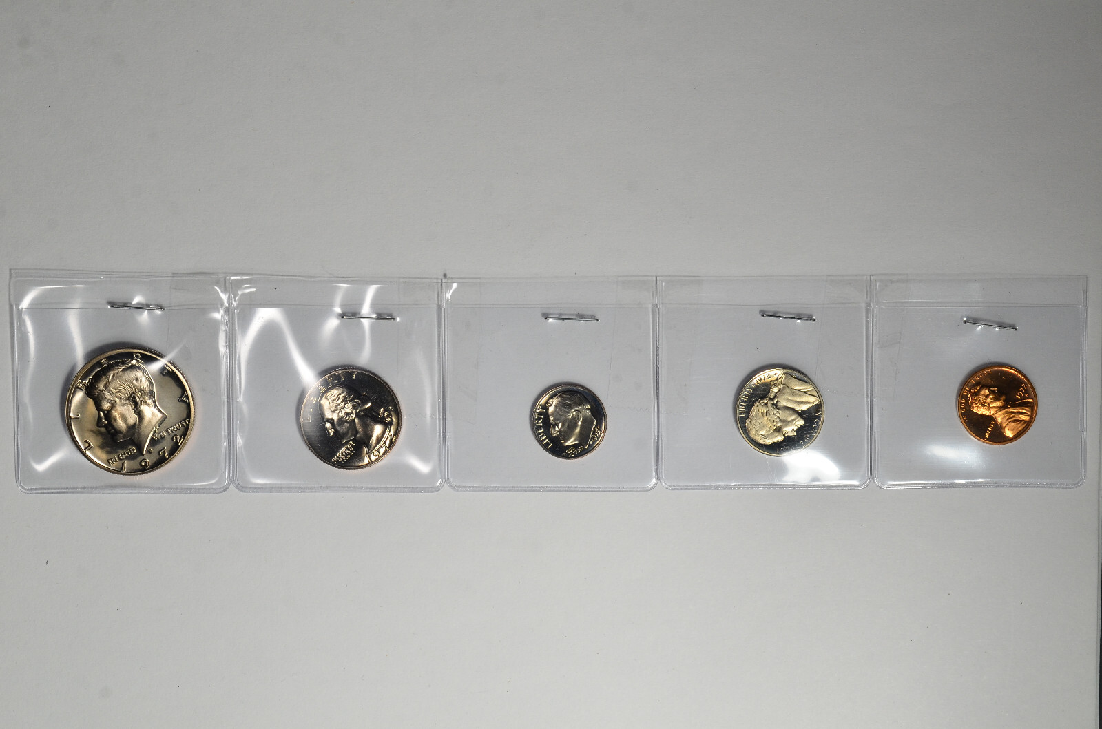 1972 S Proof Set as Pictured