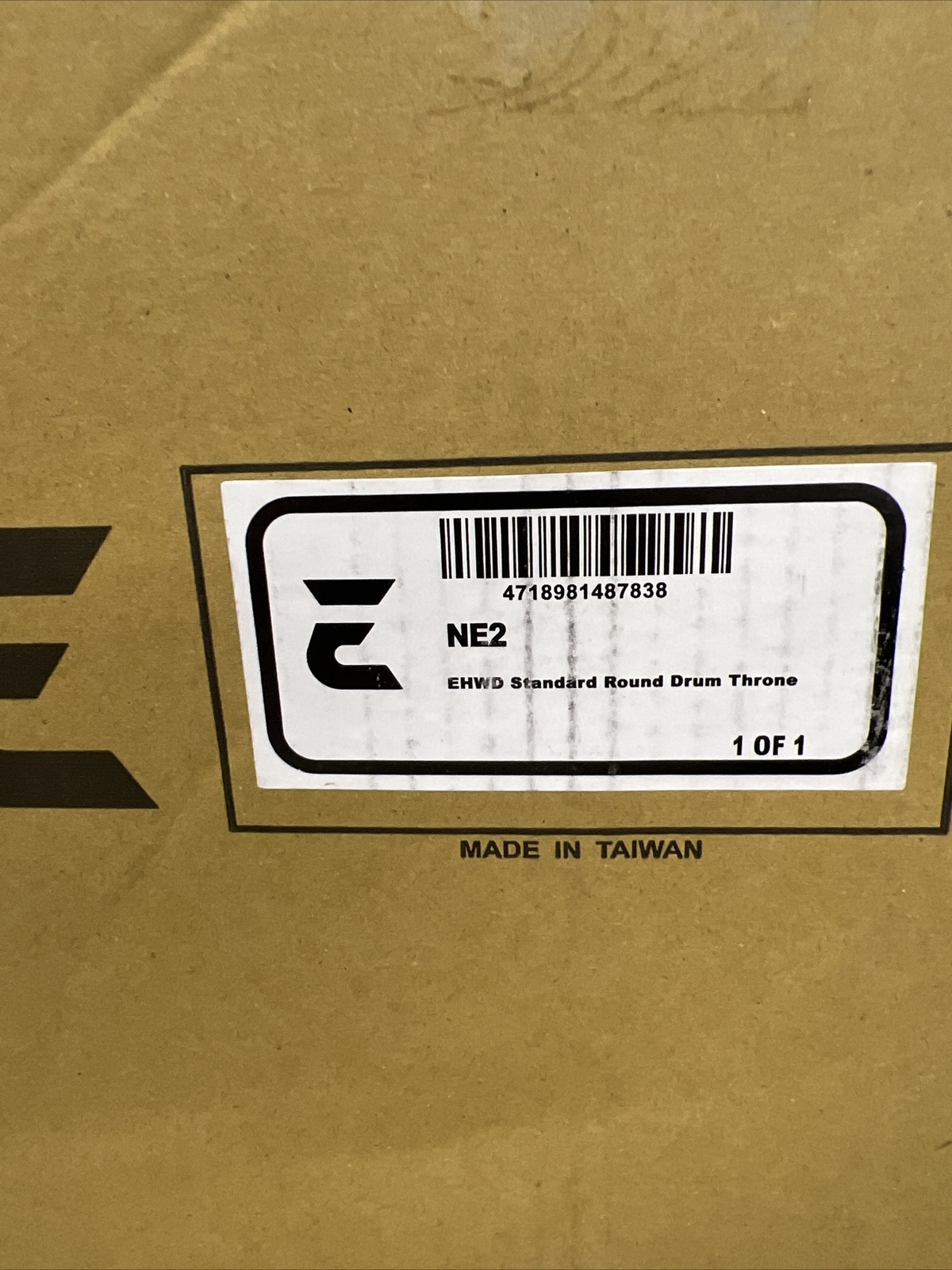 EHWD Edge Hardware Design Standard Drum Throne. NE2