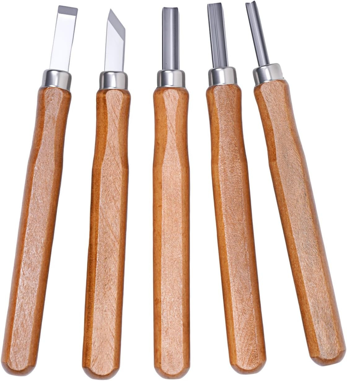 5 Pack Linocut Wood Carving Tools Set Linoleum Hand Wood Carving Kit Whittling K