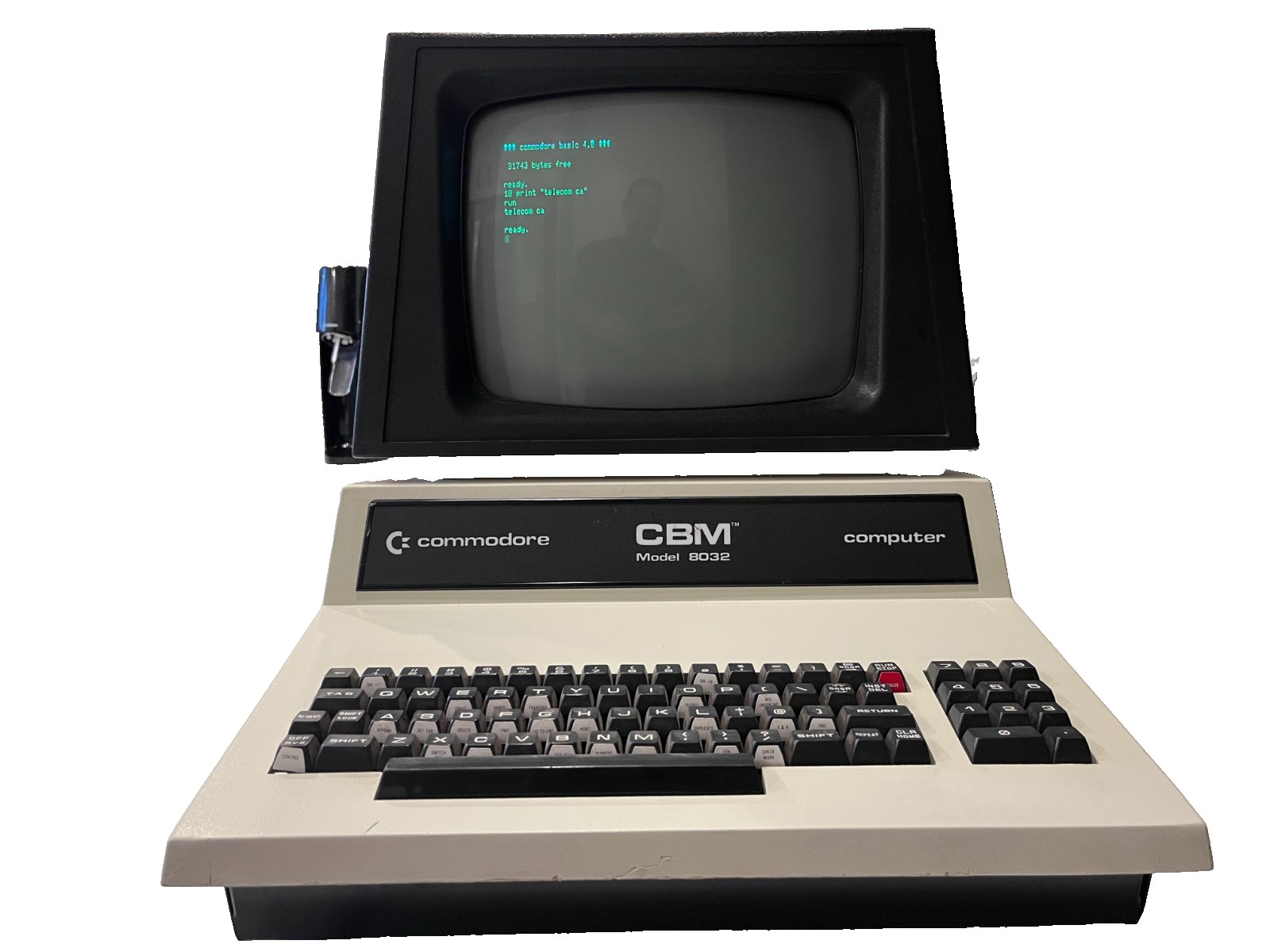 Commodore CBM 8032 PET Computer - Tested and Working -Fully Working Keyboard #2