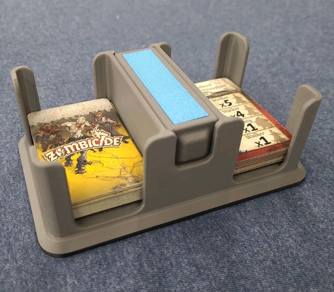 Zombicide Spawn Deck and Equipment Deck Holder - COMBO