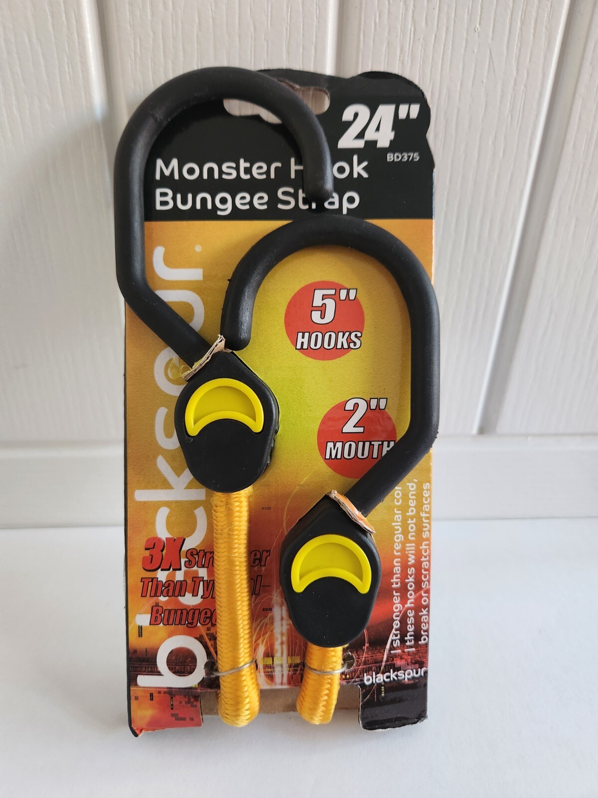 24" 61cm Monster Hook Bungee Cord Straps Luggage Roof Rack Car Motorbike