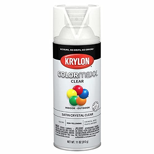 Krylon COLORmaxx Acrylic Clear Finish Spray Paint (K05562007)