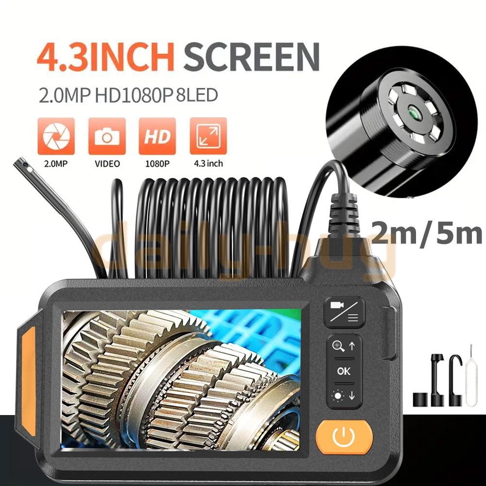 Endoscope Camera with Light, 1080P HD Borescope Camera with 8 LED Lights 16.4ft