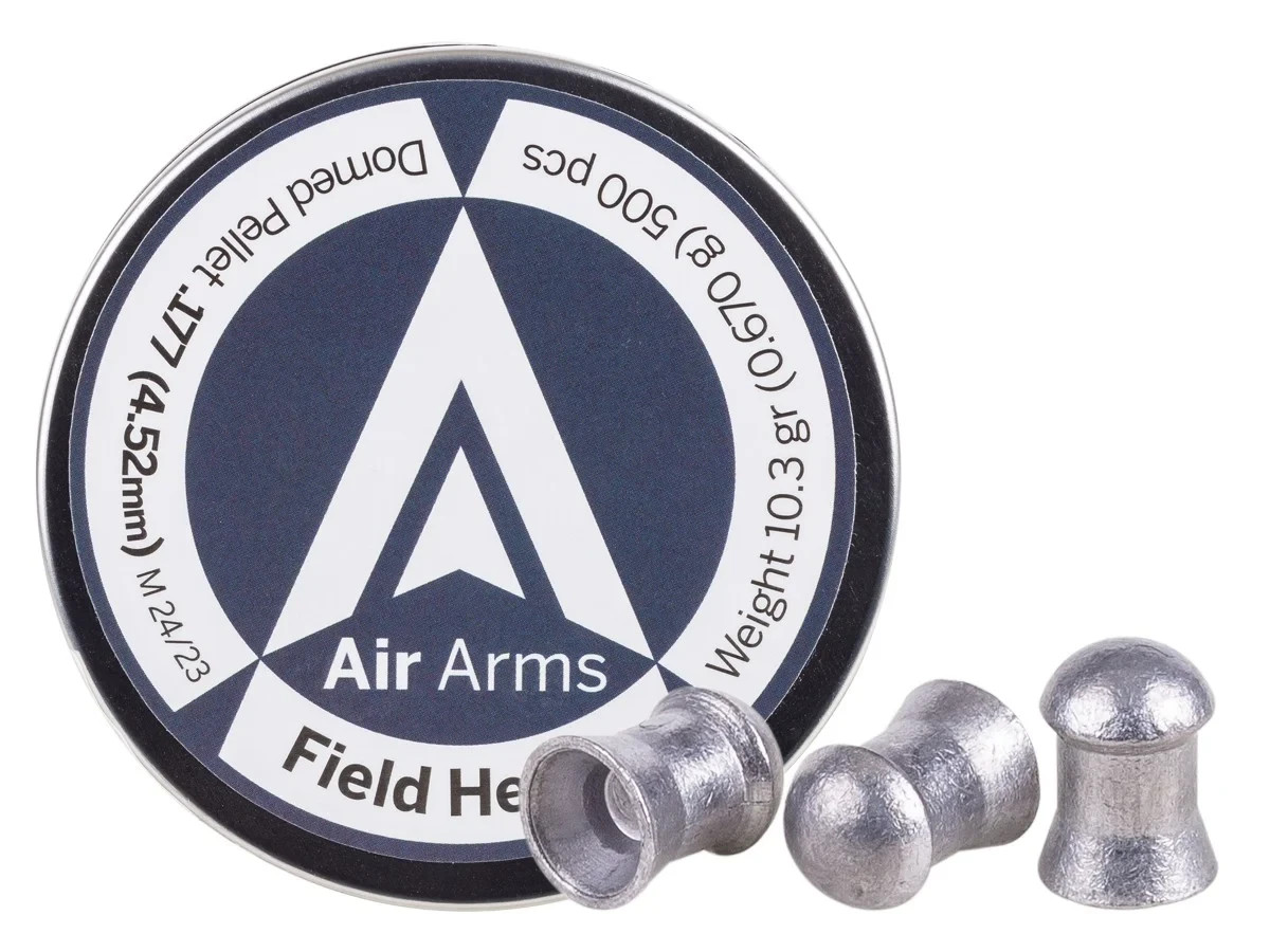 (NEW) Air Arms Field Heavy .177 Cal, 4.52mm, 10.34 Grains, Domed, 500ct