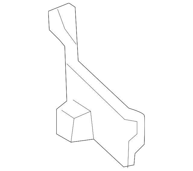 Genuine Nissan Instrument Panel Cross-Member Bracket 68178-5AA0A