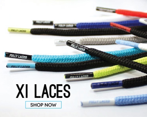 FULLY LACED XI LACES REPLACEMENT SHOELACES AIR JORDAN GAMMA BLUE 55 INCH NEW
