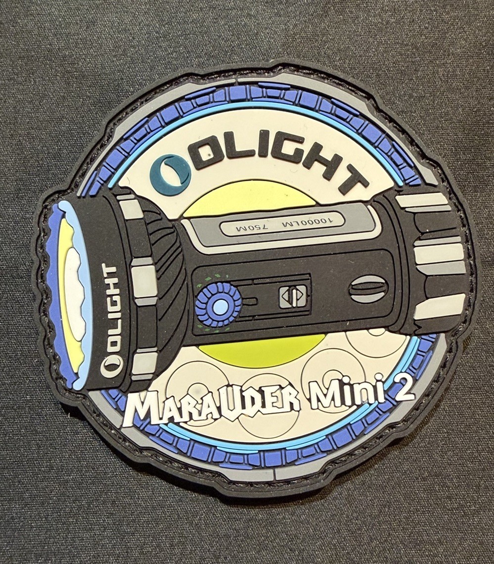 Olight black Patch Marauder Mini 2  Swag