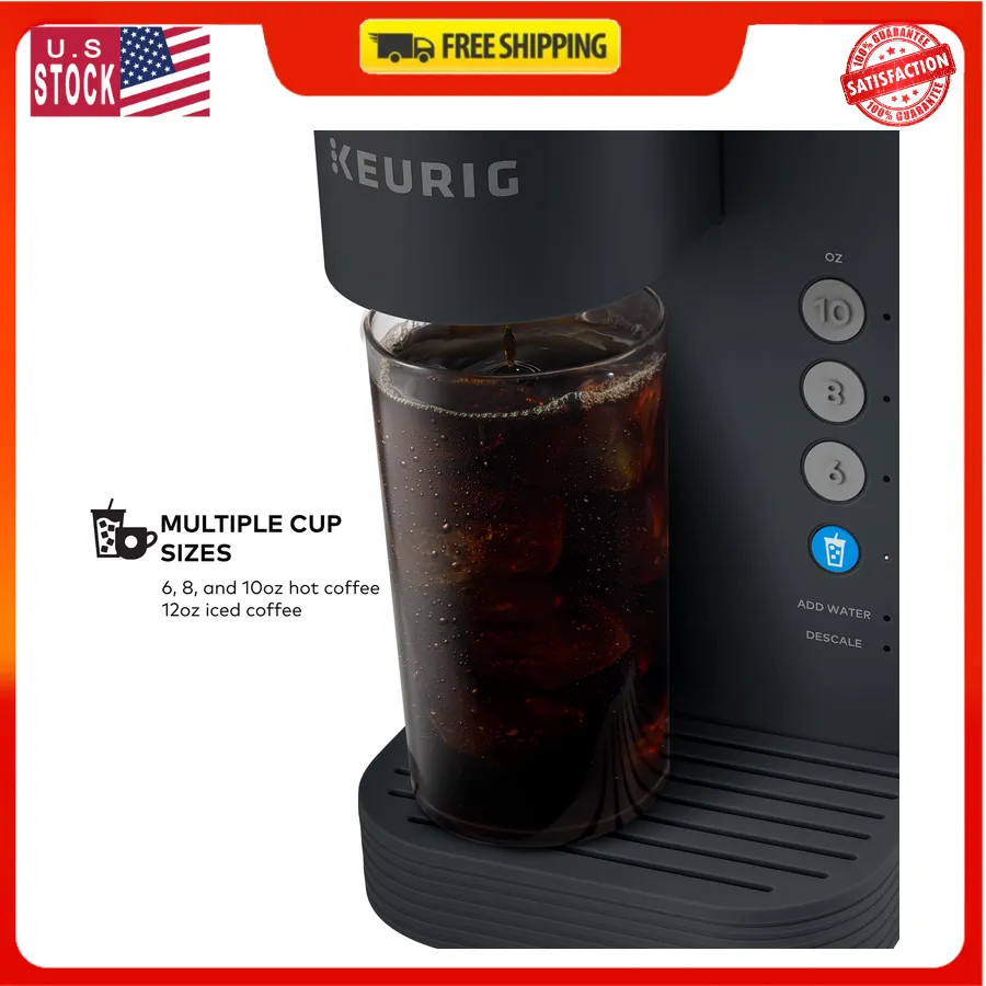 Keurig K-Express Essentials Plus Single Serve Coffee Maker Black