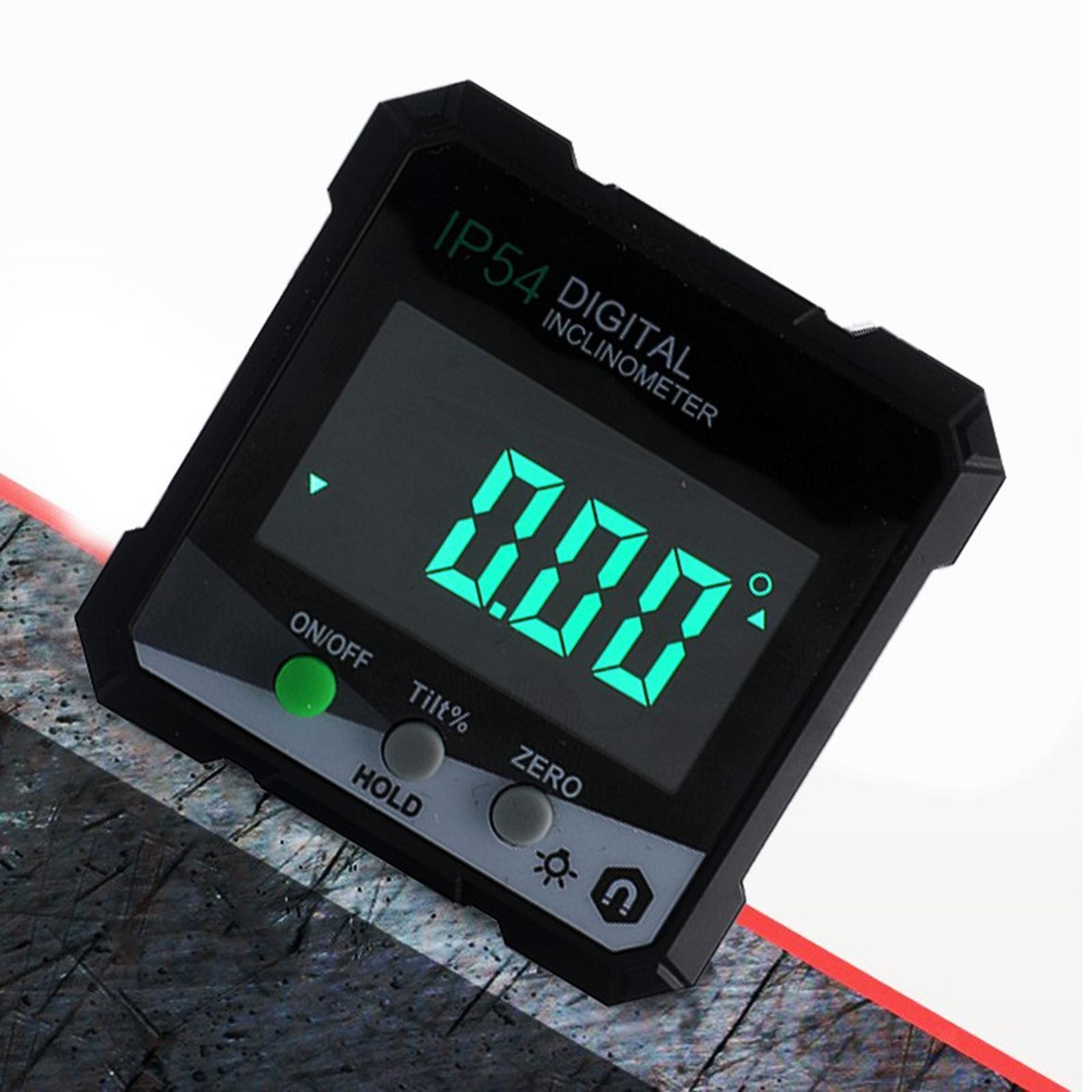 Inclinometer IP54 Digital Angle Gauge for Construction Building Carpentry