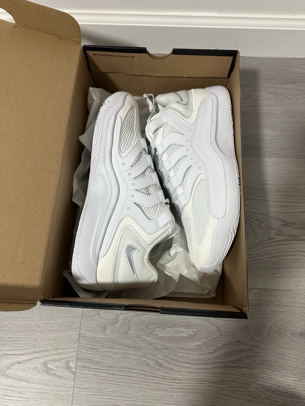 Nike KD 18 TB Triple White Men shoes IM0634-105