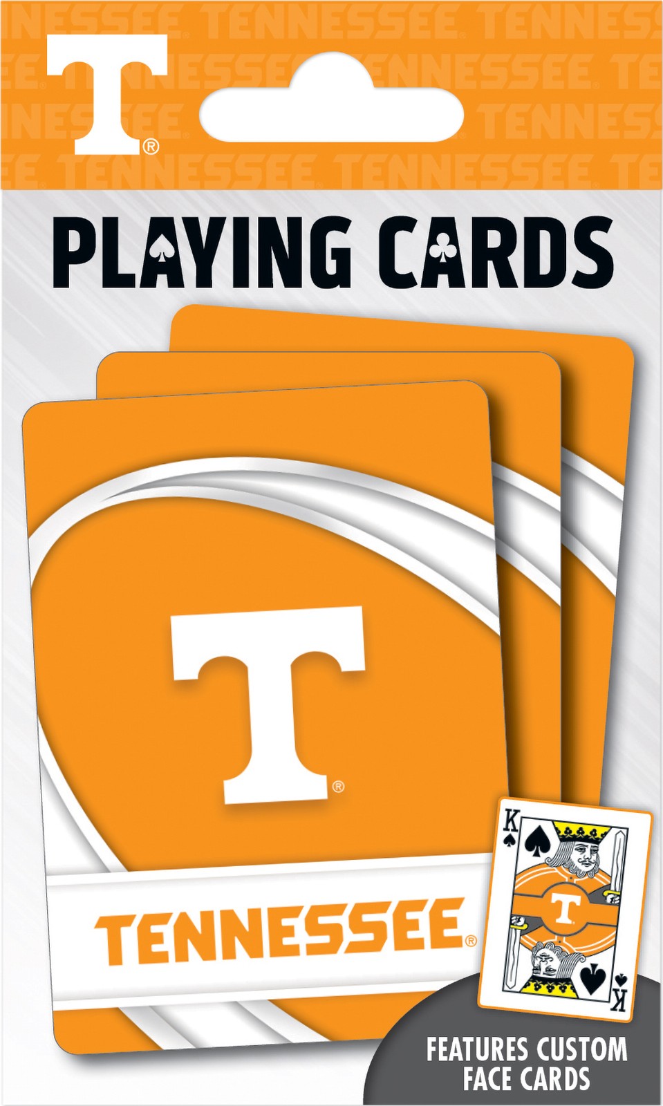 MasterPieces - Tennessee Volunteers - NCAA Playing Cards - 54 Card Deck