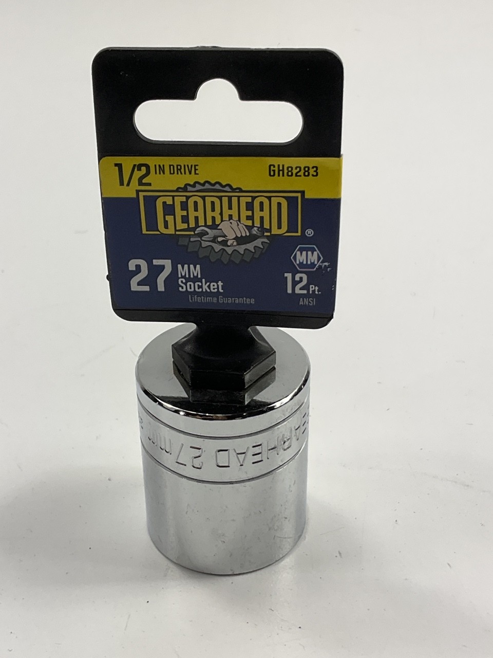 Gearhead GH8283 1/2" Drive X 27mm 12 Point Socket