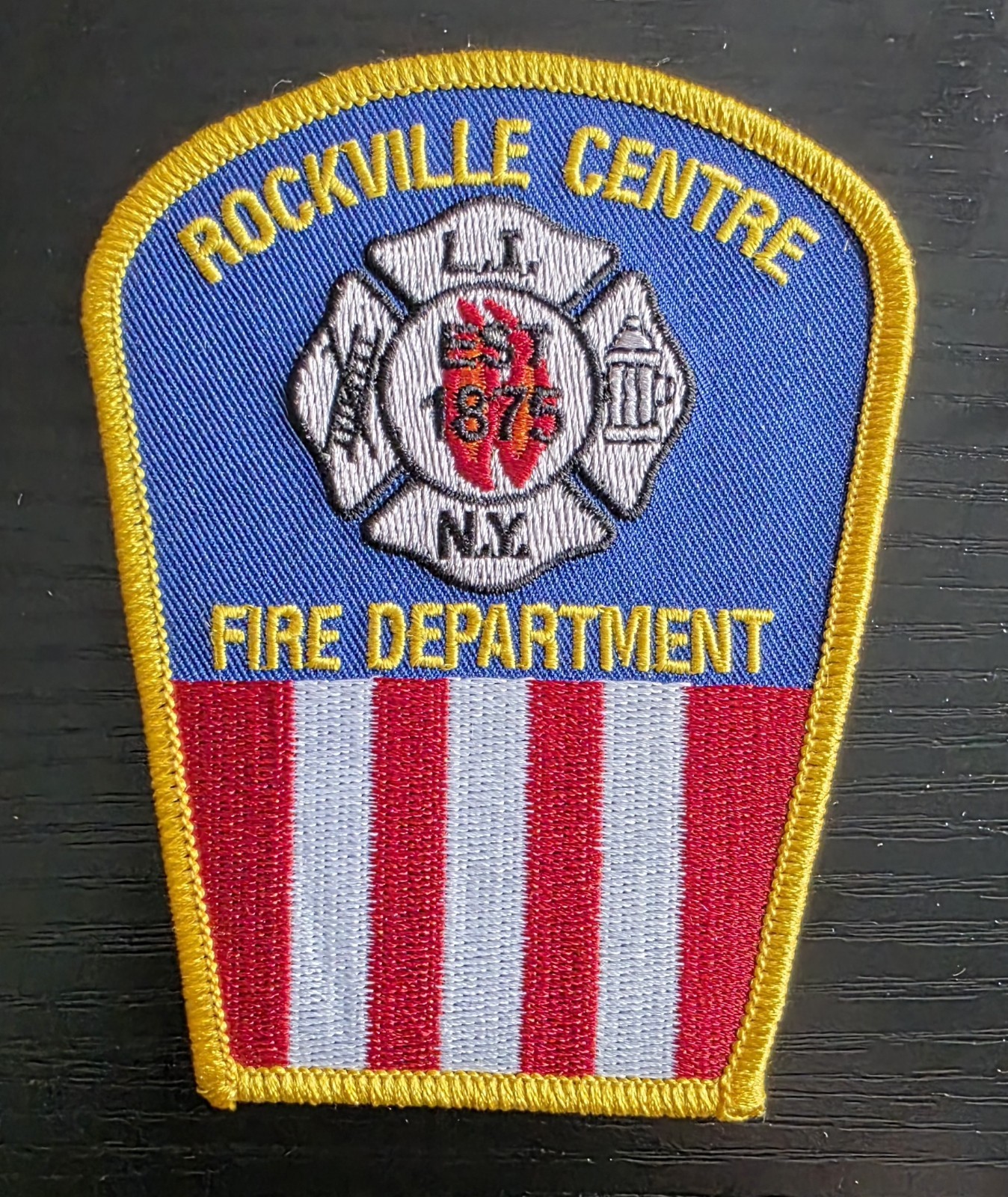 NY - Rockville Centre Fire Department Firefighting & Rescue Collectible Patch