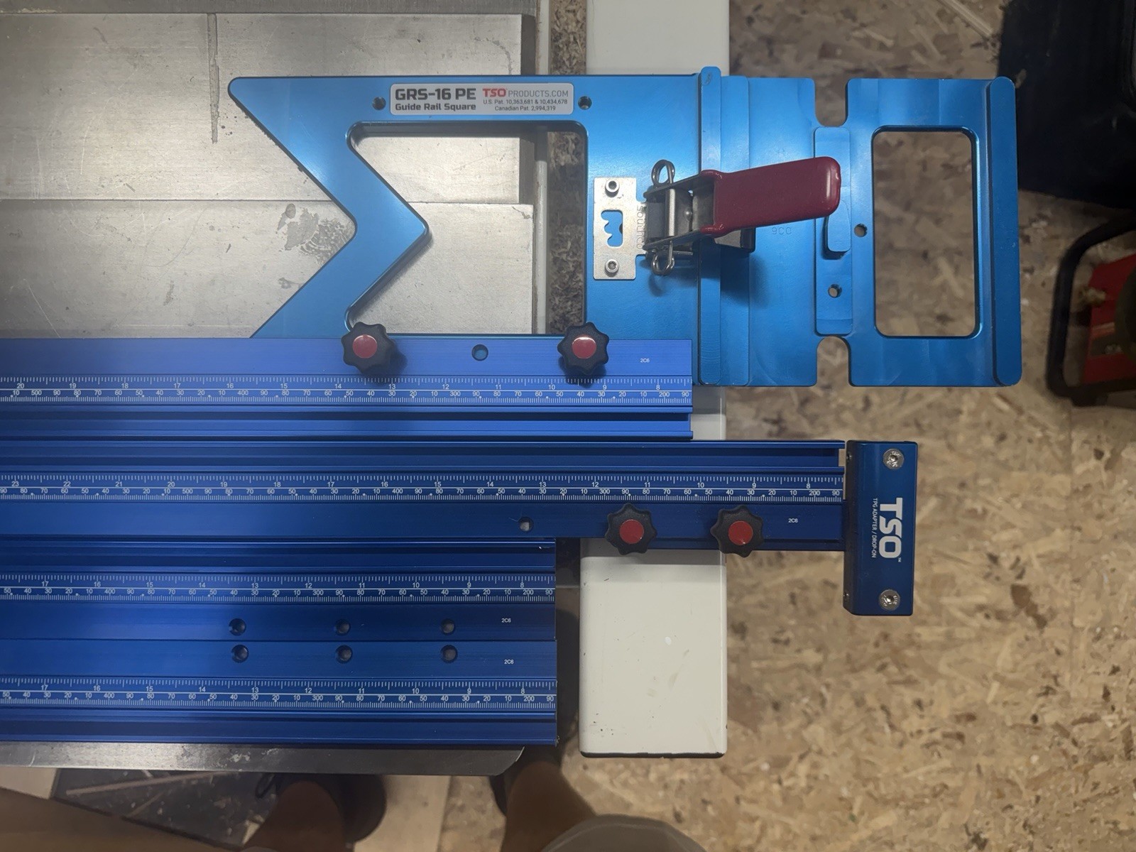 TSO Parallel Guide Set (30” + 50”) with Rail Square