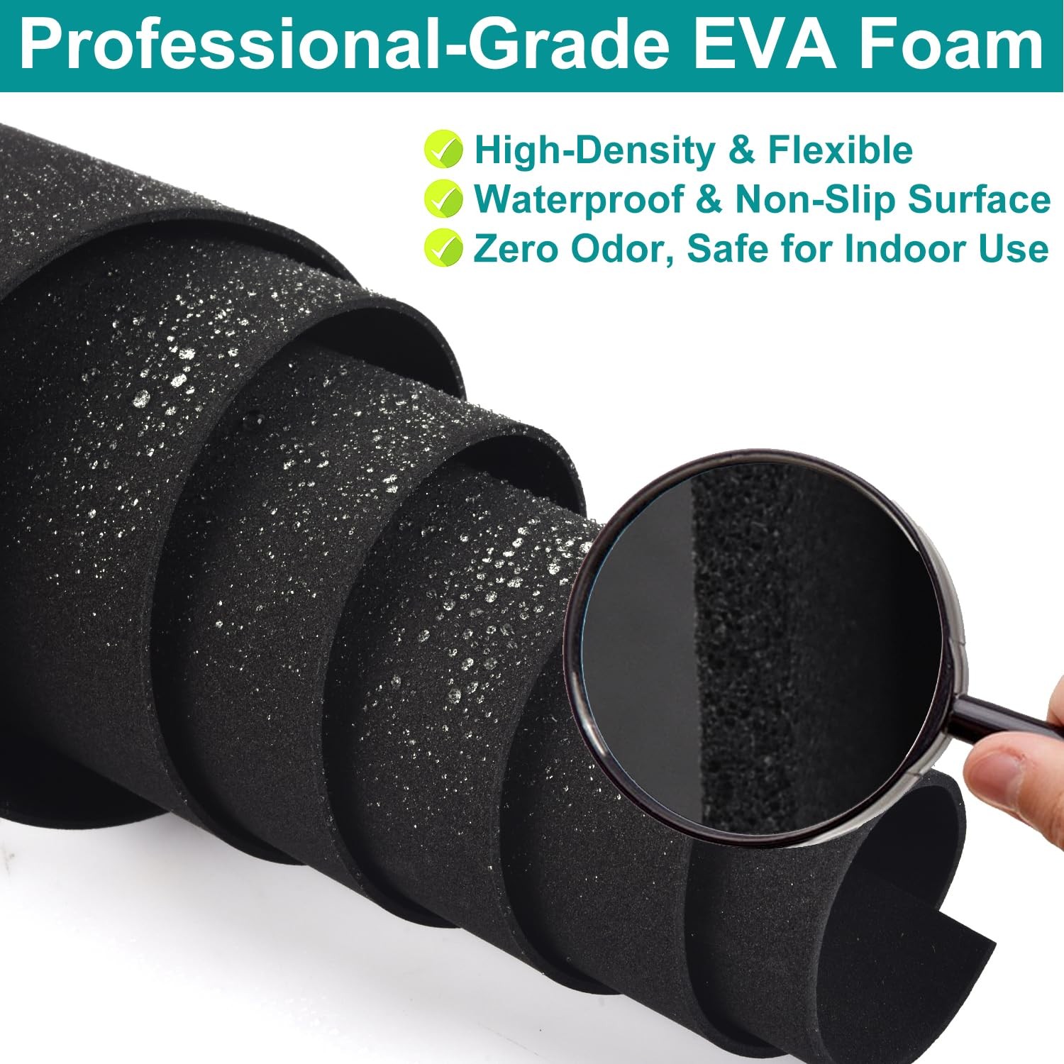 EVA Foam Roll - EVA Foam Sheets for Crafts,Cosplay Costume,DIY Projects - 2mm...