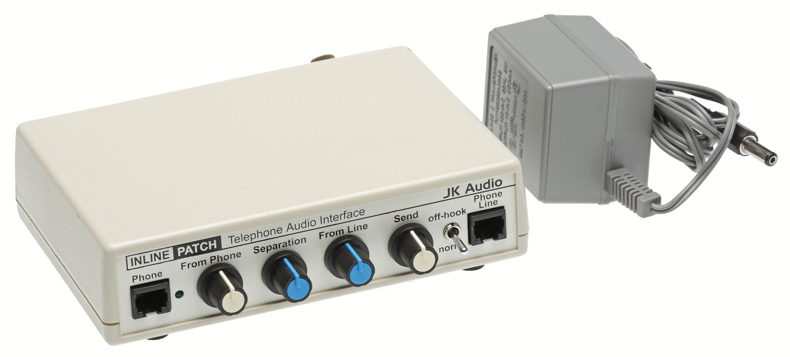 JK Audio Inline Phone Line Patch POTS Telco Audio Send Receive Interface IFB