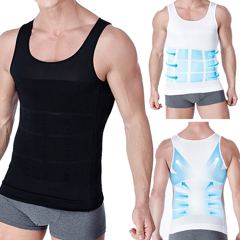 FAJAS PARA HOMBRES FAJA REDUCTORA DE HOMBRE MEN BODY SHAPER ABDOMEN CONTROL VEST