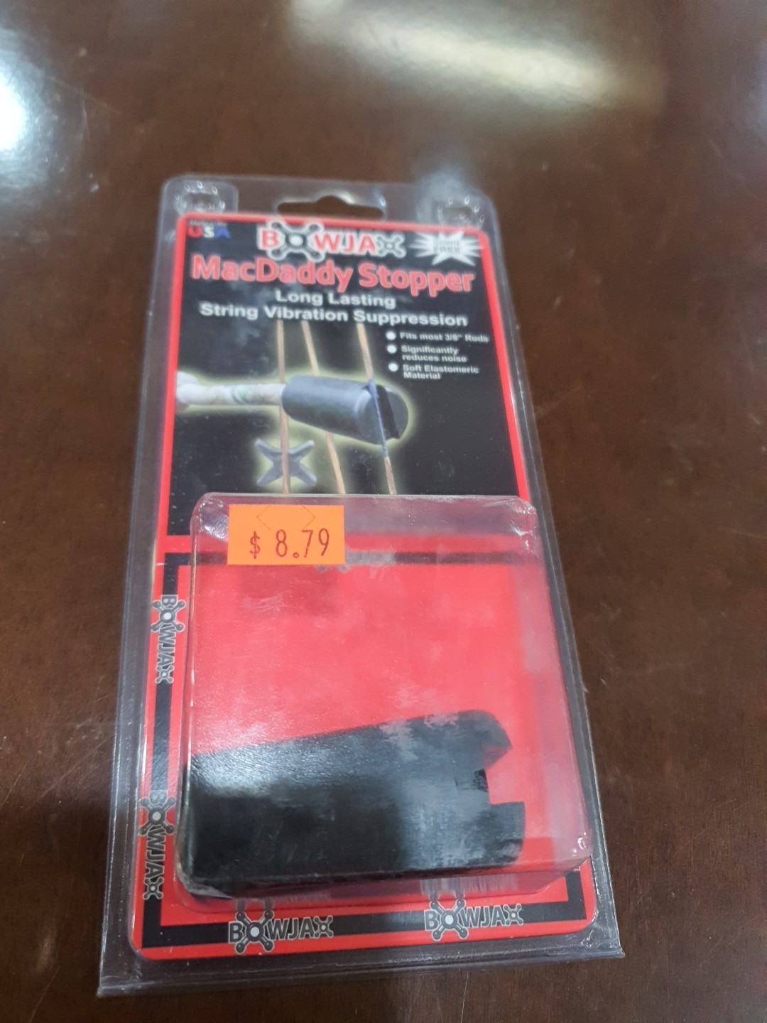 BowJax MacDaddy Stopper, 3/8"—#1059 NIP—-A23