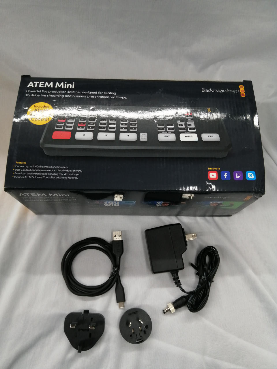 Blackmagic Design ATEM Mini HDMI Live Stream Switcher