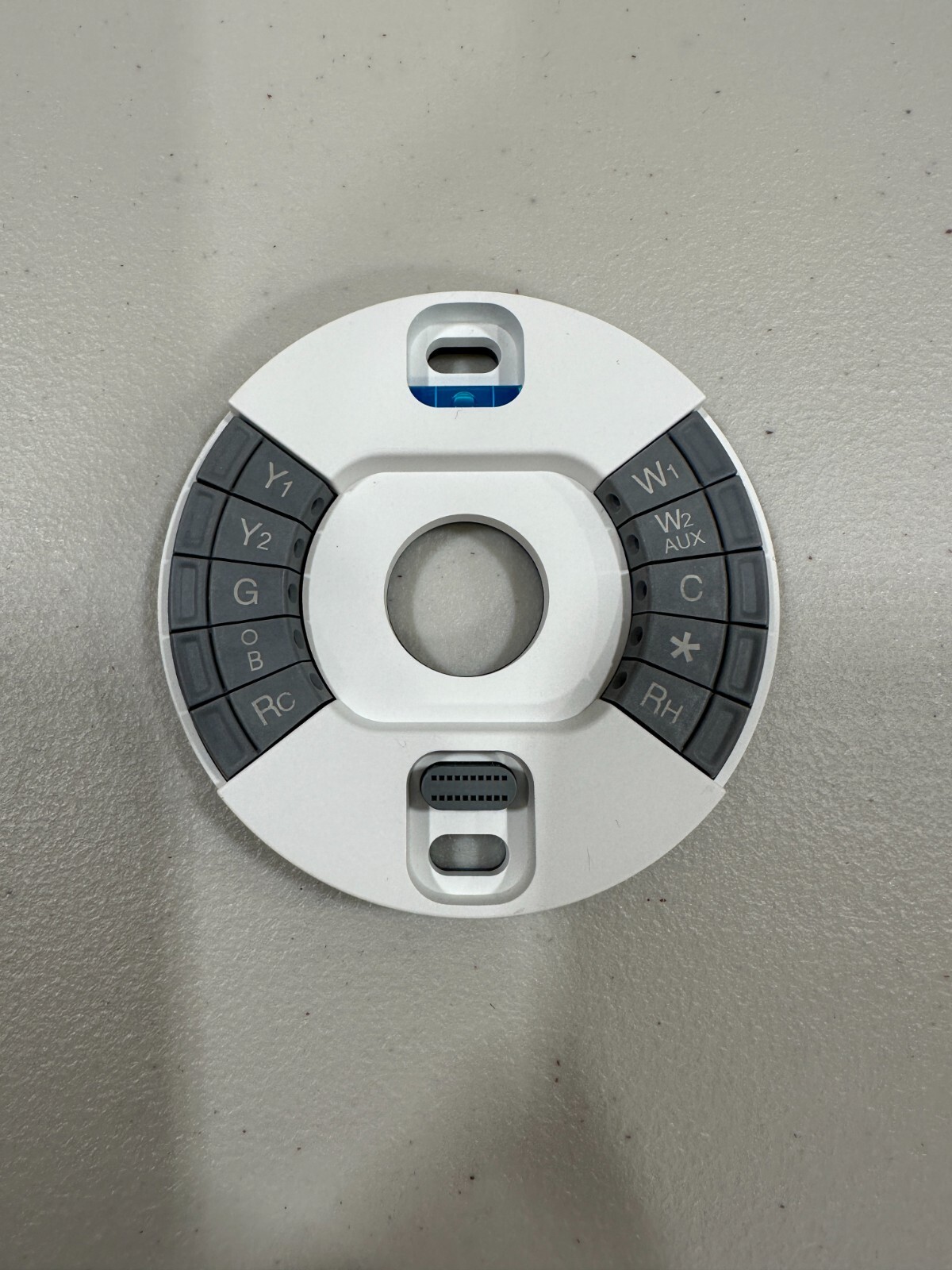 Google Nest 3rd Gen Thermostat - A0013 Wiring Base/Back Plate