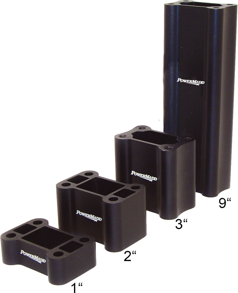 Powermadd Universal Riser Block 45403 3in.