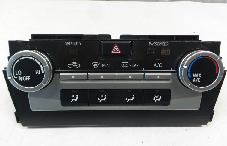 2012-2014 Toyota Camry Manual A/C AC Temperature Control