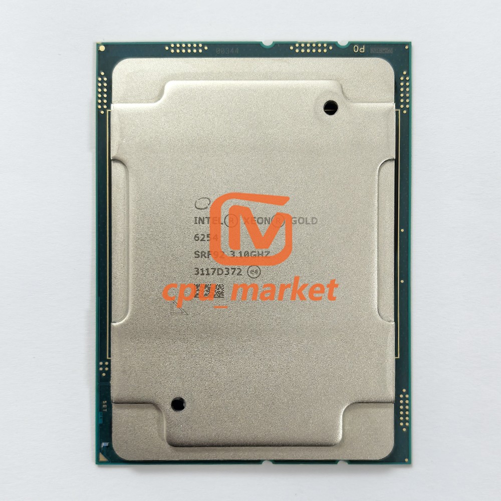Intel Xeon Gold 6254 SRF92 LGA3647 3.10GHz 18C/36T 24.75MB 200W CPU Processor