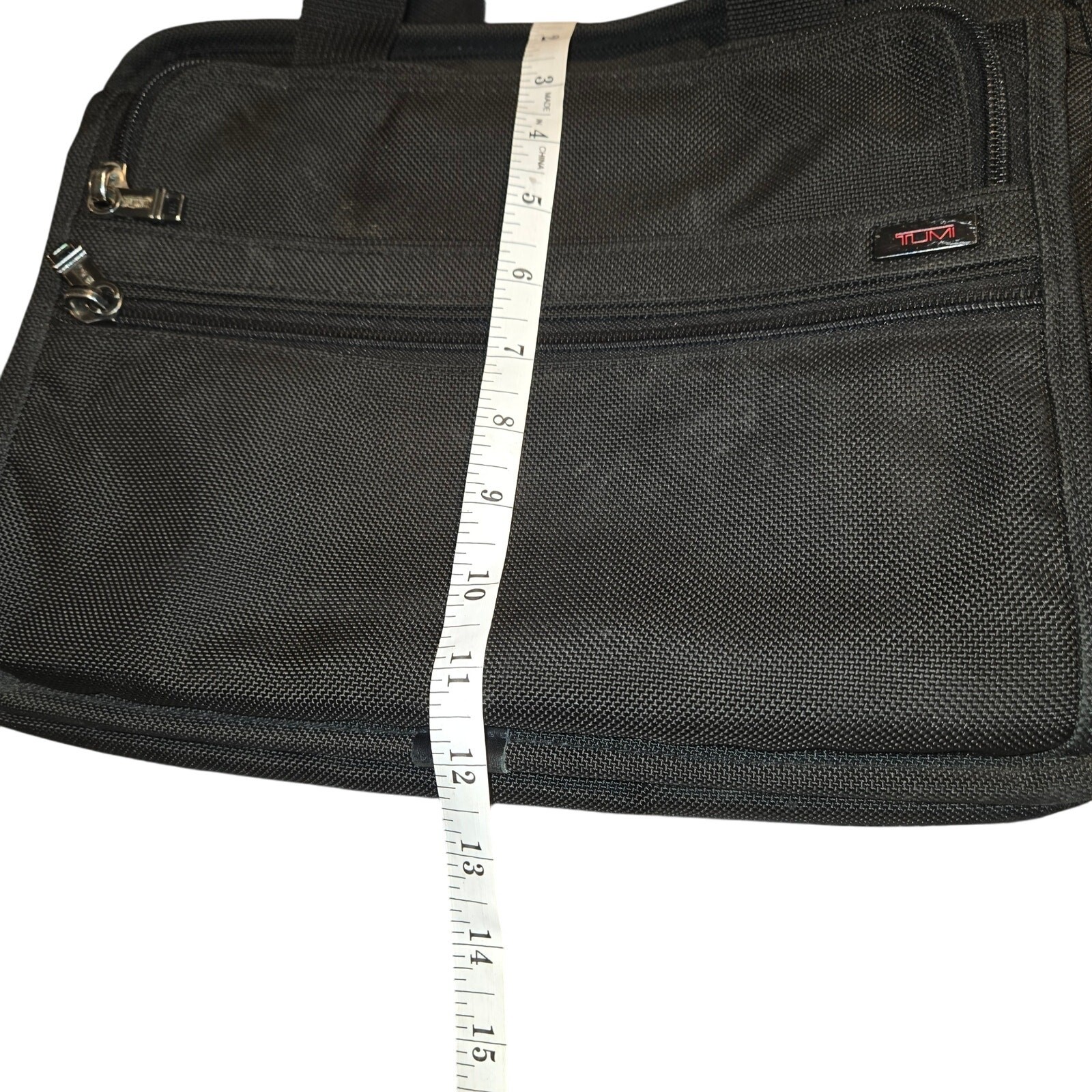 Tumi Brief Case Lap Top Travel Bag Nylon - No Strap