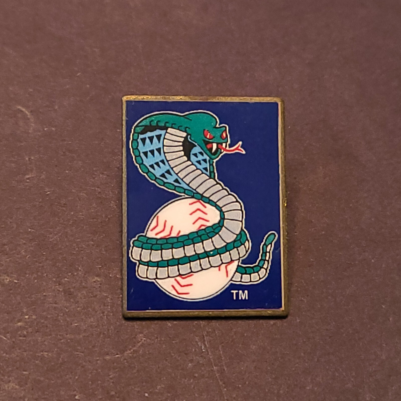 Defunct Minor League Baseball Kissimmee Cobras Lapel-Hat Pin