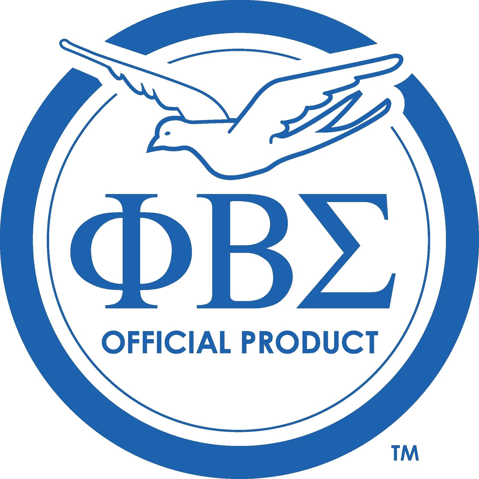 Phi Beta Sigma 2 Fold Collapsible Umbrella [Blue]