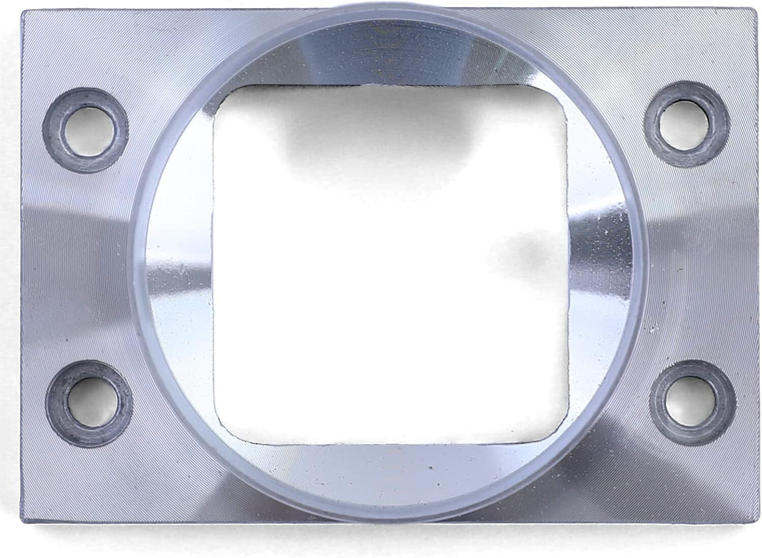Adapter In 76Mm Plate For Mounting Air Filter Cone Flow Meter
