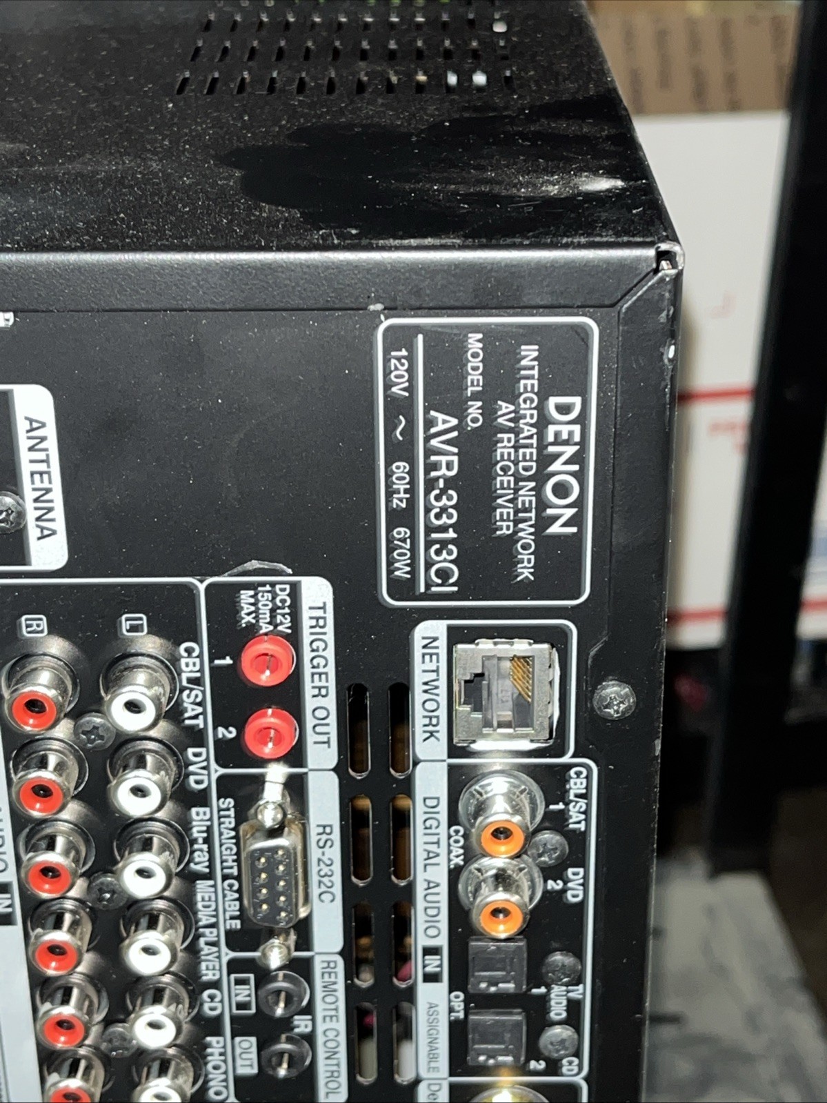 DENON IN COMMAND AVR-3313CI NETWORK