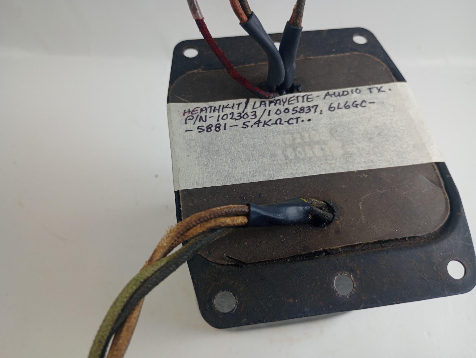 1 #102303 Output Transformer -Tests Good -6L6GCs-Heathkit?