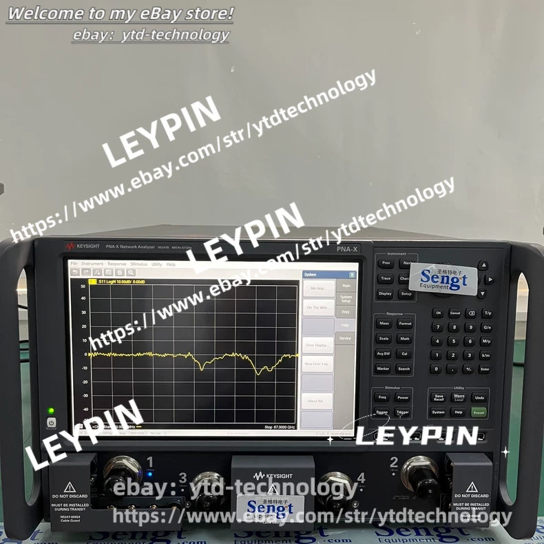 1PC Keysight N5247B 67G Netwk Analyzer 4 Channels#ytd